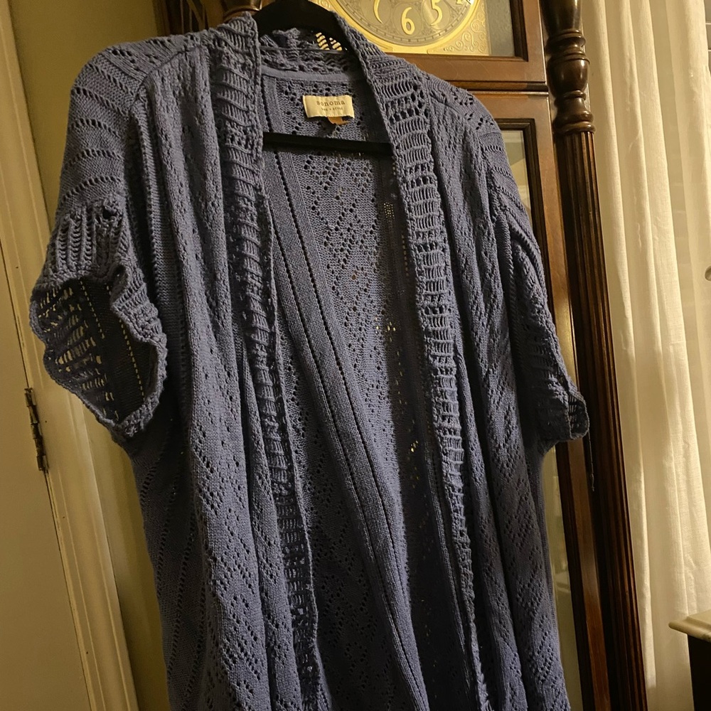 Slate blue in color